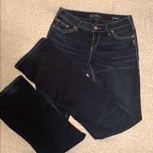 Boot cut Silver jeans! 30w 35L